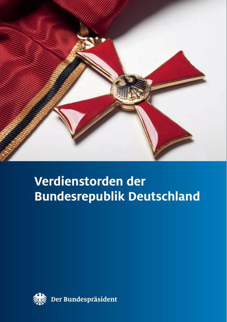 Broschüre Verdienstorden der Bundesrepublik Deutschland